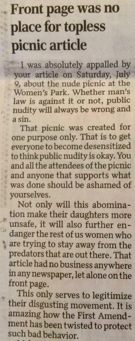 Day-078a-Front-Page-No-Place-Topless-Picnic-Article